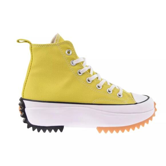 NEW Converse Run Star Hike Hi Shoes Bitter Lemon Size Women's Size 9 (A01365C) - Picture 2 of 8